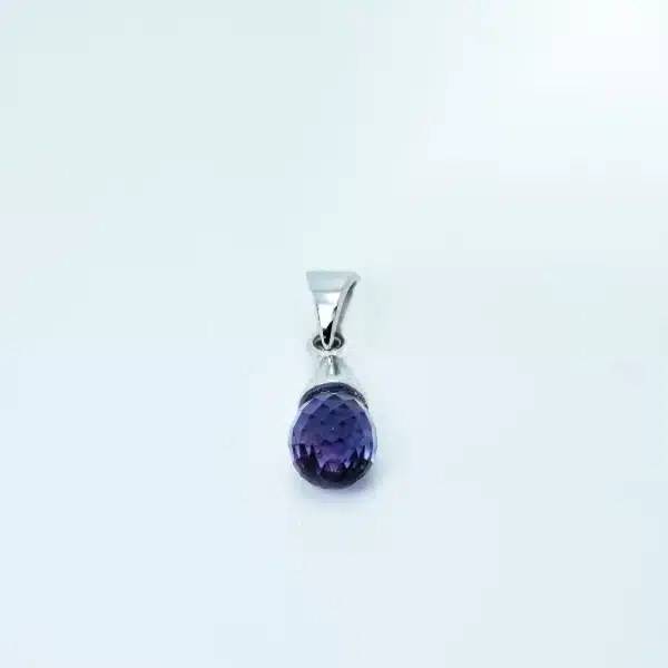 Anhänger mit Amethyst und 0.06g Gold – 2.85 ct